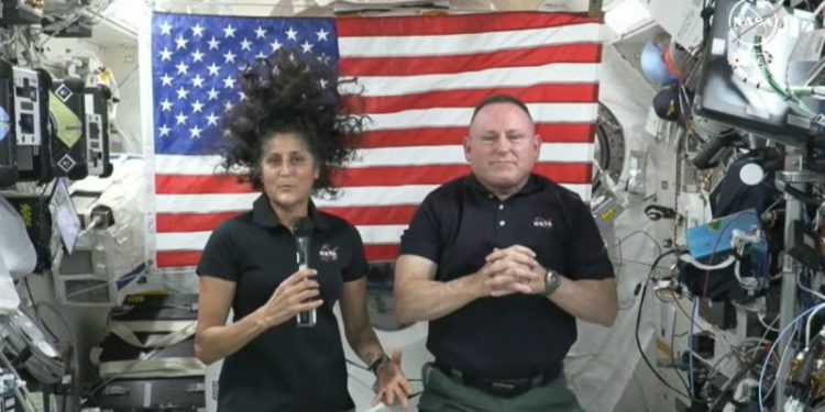 Trump sends special message to stranded astronauts, jokes he may go along for rescue: ‘We love you’
