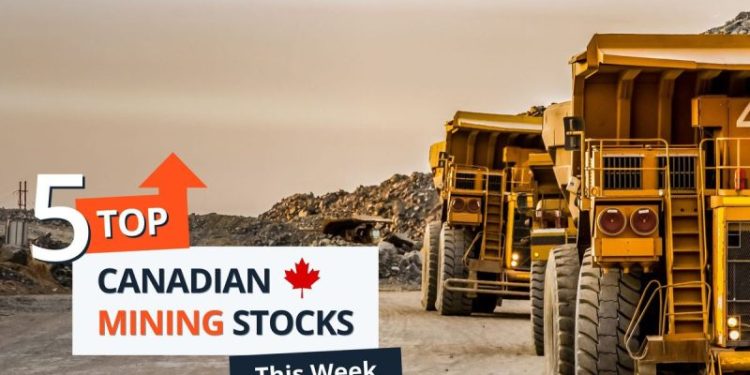 Top 5 Canadian Mining Stocks This Week: GPM Metals Leads With 37 Percent Gain