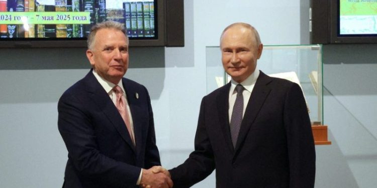 Trump envoy meets Putin in Russia as Trump fumes over stalled Ukraine peace talks