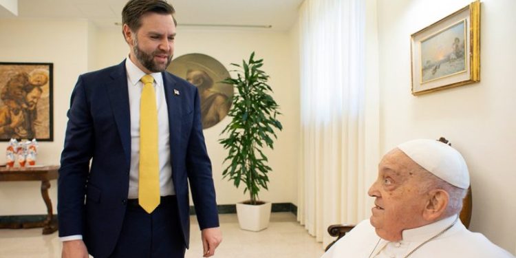 JD Vance explains why meeting Pope Francis hours before his death was ‘a sign from God’