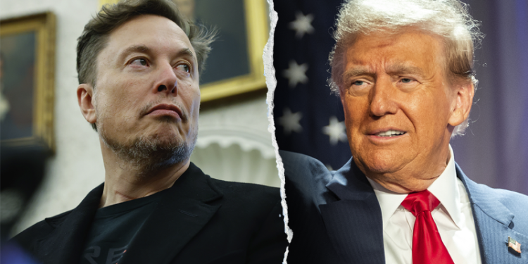 Musk signals potential softening of feud with simple one emoji response to clip of Trump wishing him well