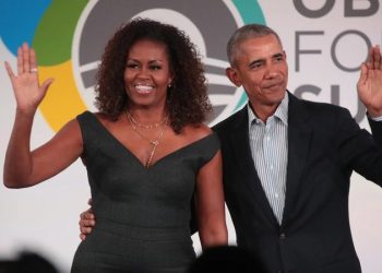 Michelle Obama celebrates Barack as ‘coolest guy’ on his birthday after the pair joked about divorce rumors