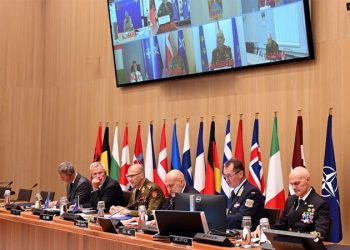 NATO defense chiefs stress commitment to Ukraine, discuss security guarantees during virtual summit