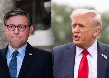 Trump, Johnson appear at odds in government shutdown messaging