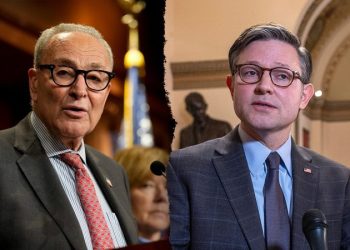 Johnson sends critical signal to Schumer as Dems dig in on government shutdown chaos