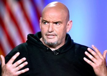 Fetterman hospitalized after fall near home in Pennsylvania